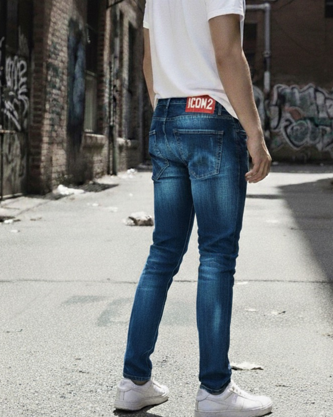 Icon2 blauw slimfit jeans 945 - Streetfashion 86
