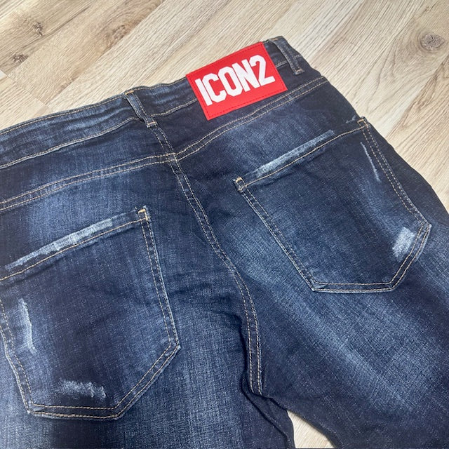 Icon2 blauw slimfit jeans 391/1 - Streetfashion 86