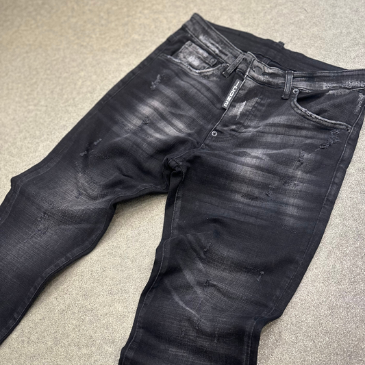 Icon2 zwart slimfit jeans 923 - Streetfashion 86