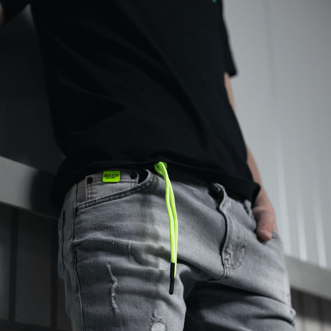 Skinny jeans heren Ballin grijs - Streetfashion 86