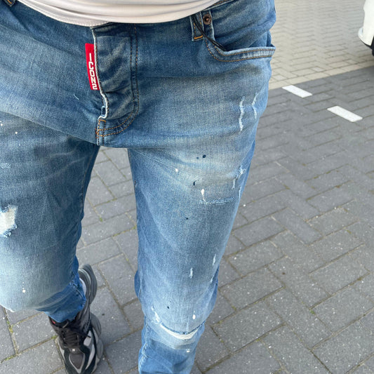 Icon2 blauwe slimfit jeans heren 930 - Streetfashion 86