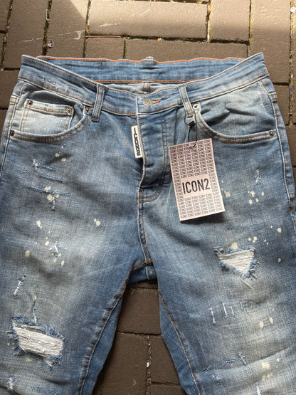 Icon2 blauw slimfit jeans 528/4 - Streetfashion 86