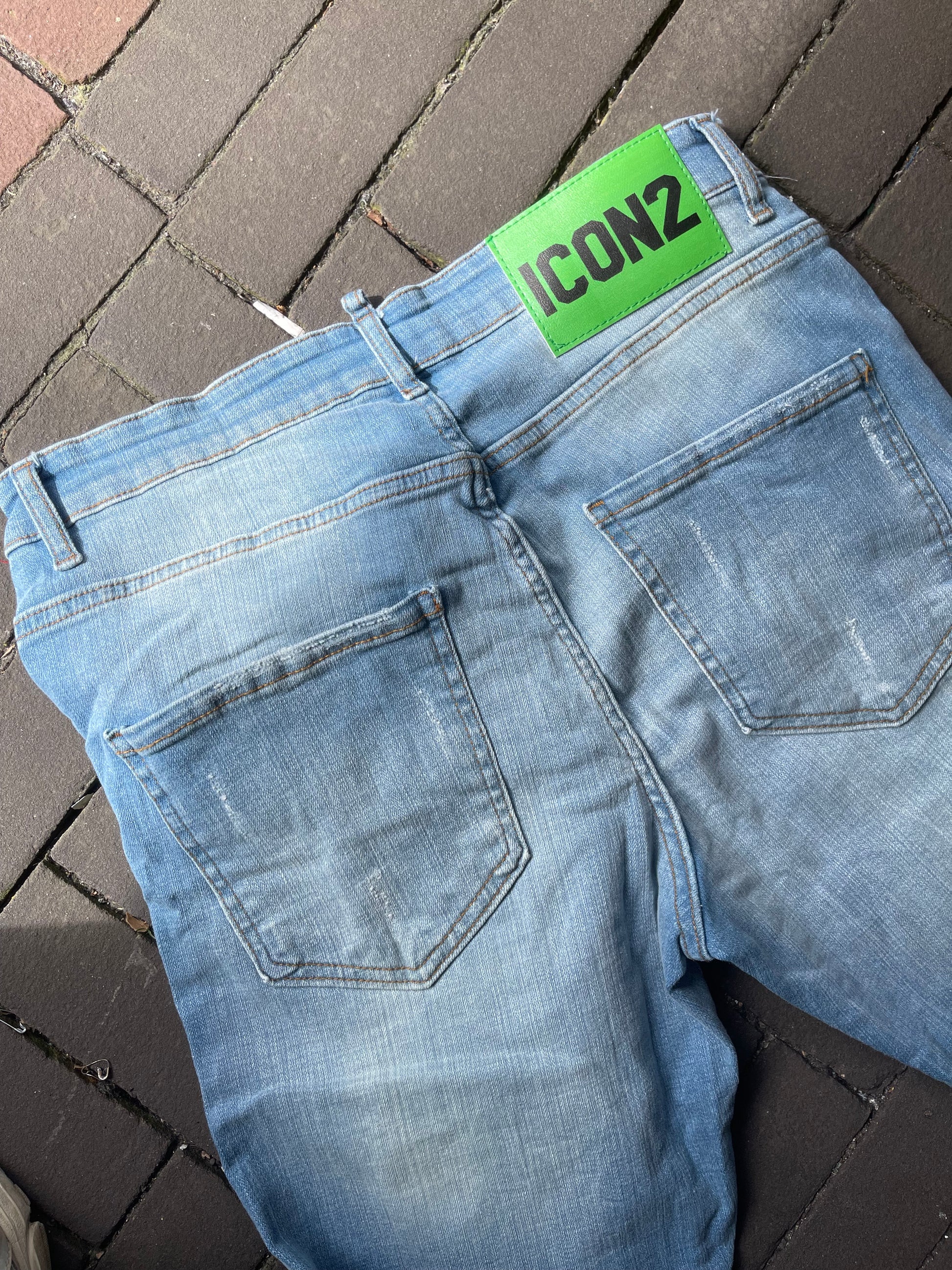 Icon2 blauw slimfit jeans 528/5 - Streetfashion 86