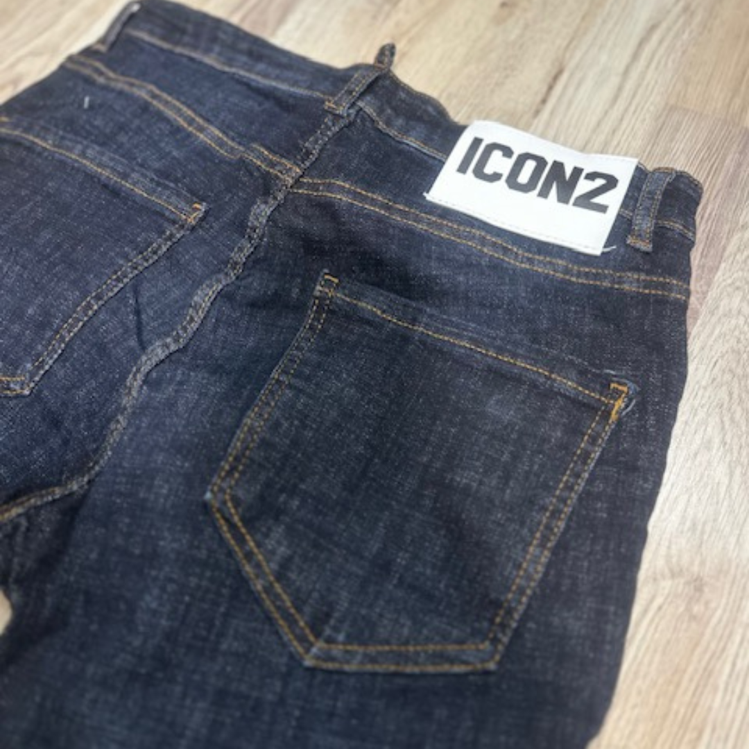 Icon2 blauw slimfit jeans 112/2 - Streetfashion 86