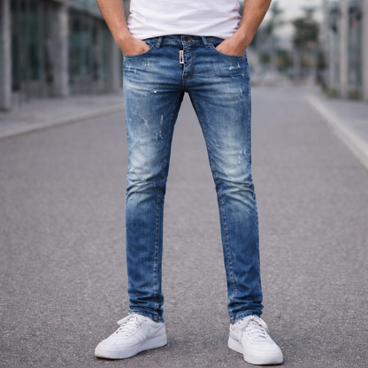 Icon2 blauw slimfit jeans 391/3 - Streetfashion 86