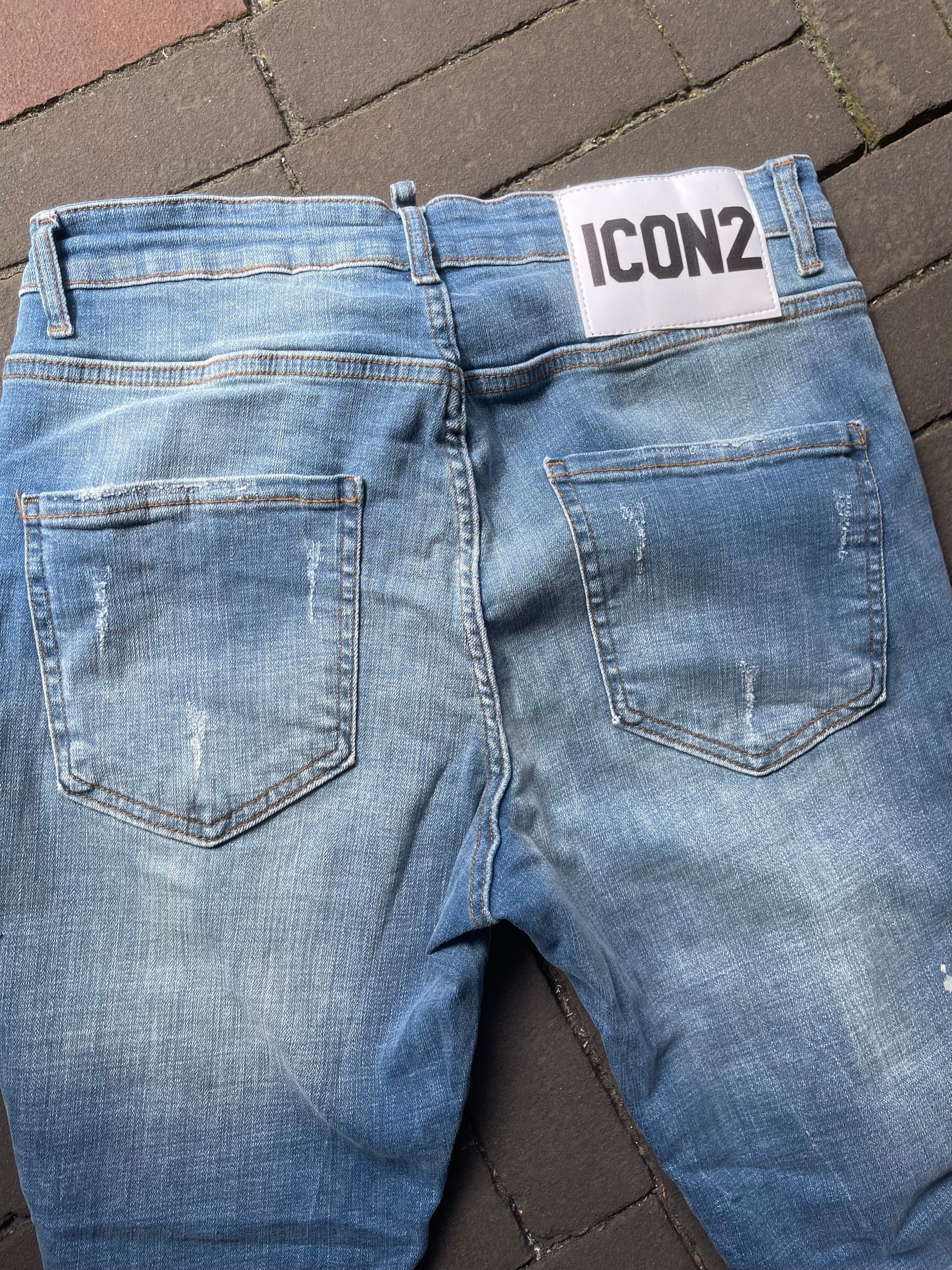Icon2 blauw slimfit jeans 528/4 - Streetfashion 86