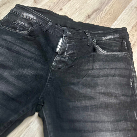 Icon2 zwart slimfit jeans 923/3 - Streetfashion 86