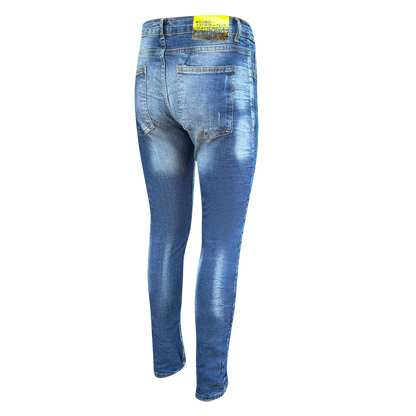 Icon2 skinny jeans heren blauw 4193 - Streetfashion 86