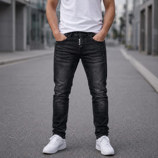 Icon2 zwart slimfit jeans 924/1