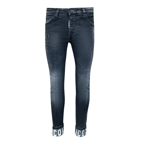 Icon2 zwart slimfit jeans heren 896