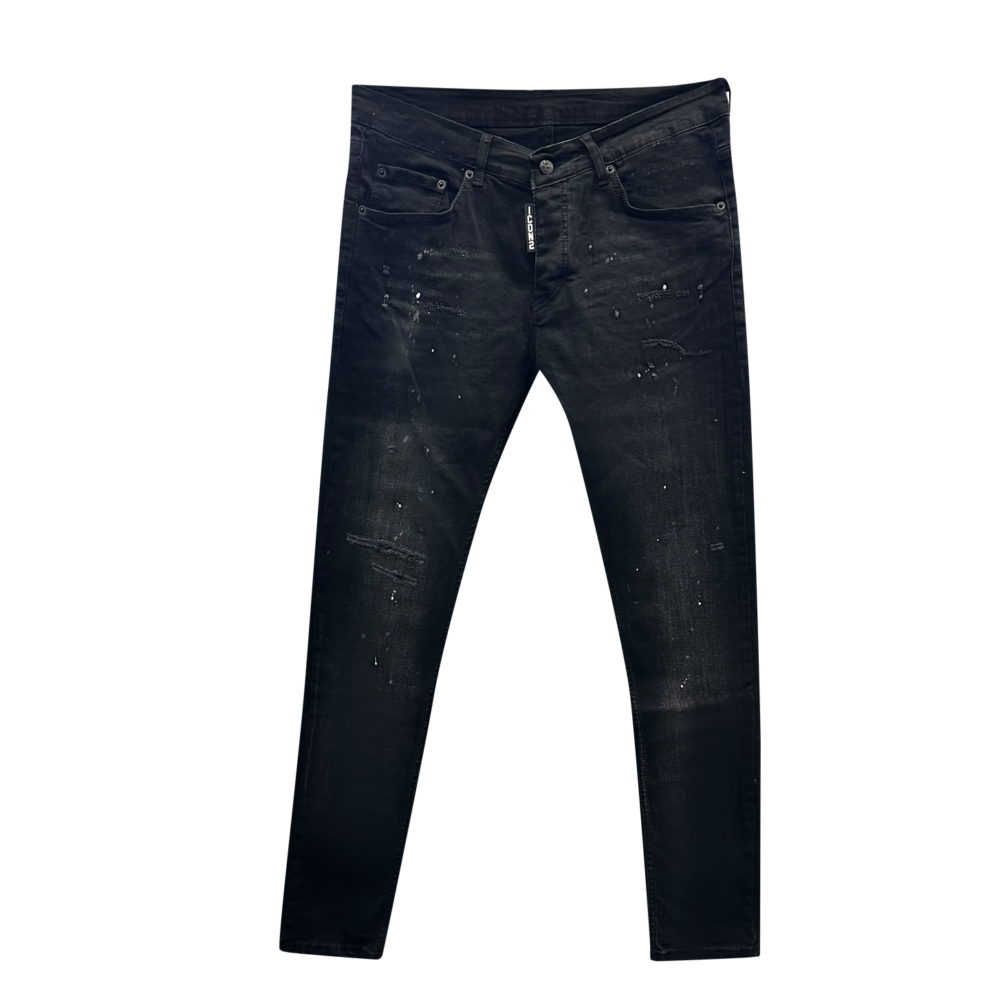 Slimfit jeans heren Icon2 zwart 9038 (grote maten)