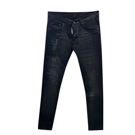 Slimfit jeans heren Icon2 zwart 9038 (grote maten)
