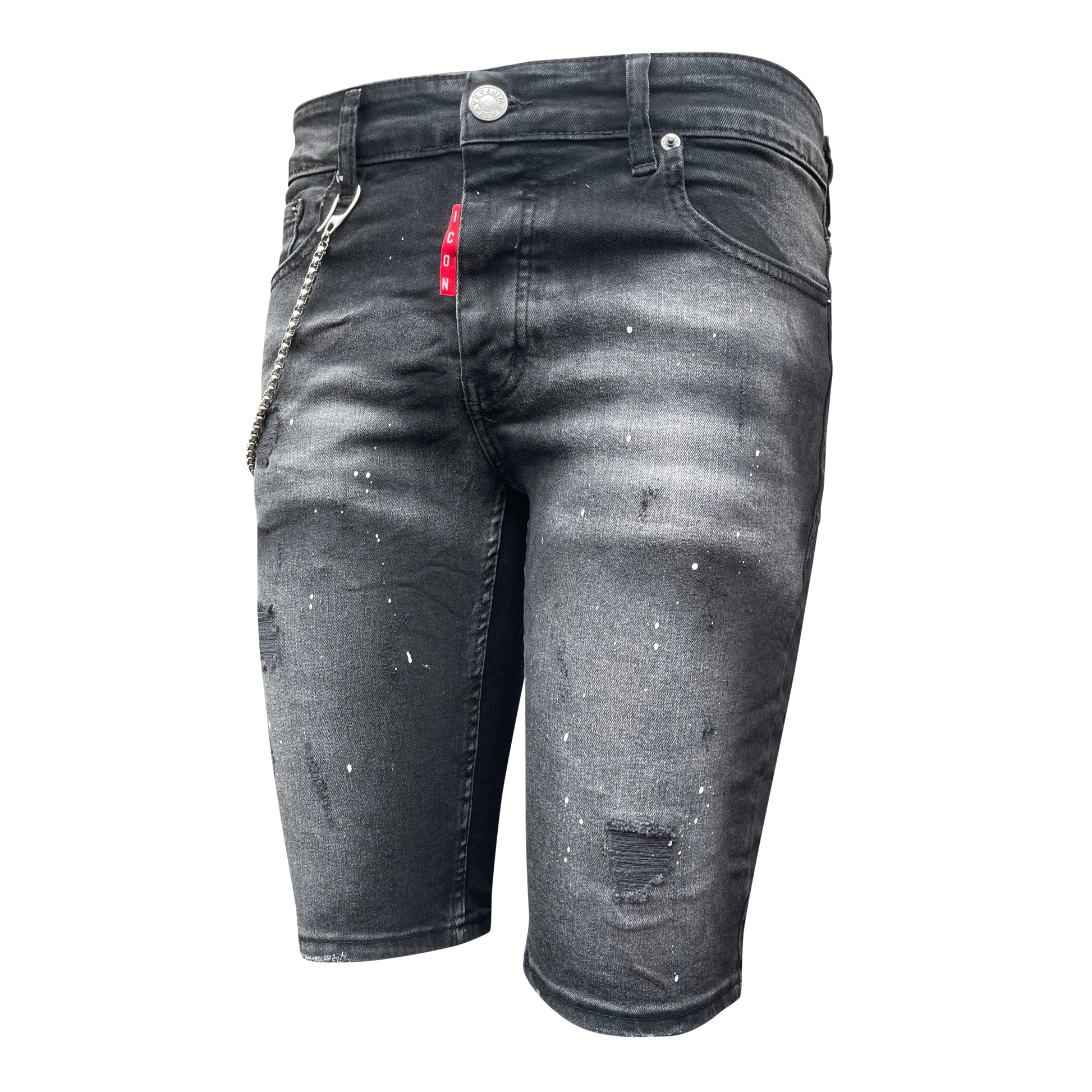 Korte broek heren Icon2 zwart 5722 - Streetfashion 86