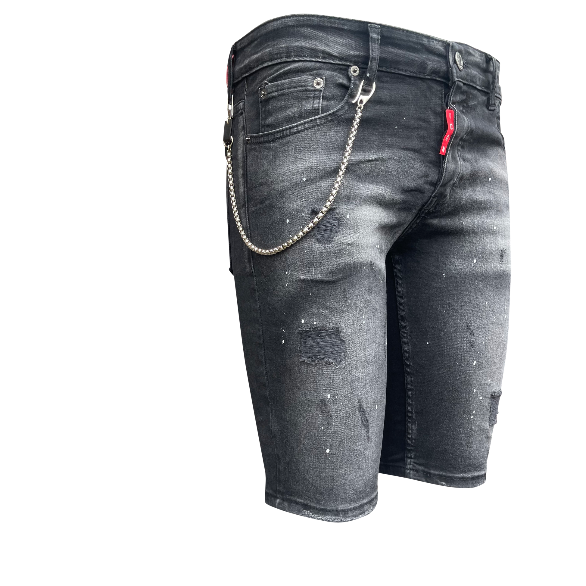 Korte broek heren Icon2 zwart 5722 - Streetfashion 86