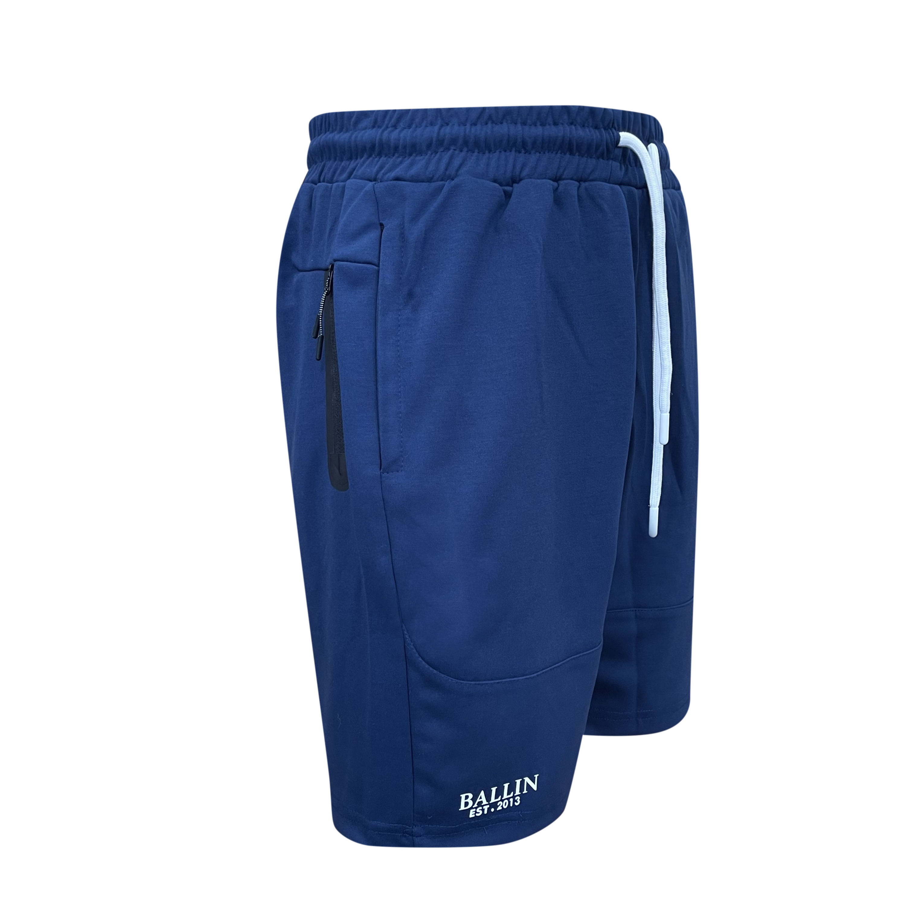 Korte broek heren Ballin jogging blauw - Streetfashion 86