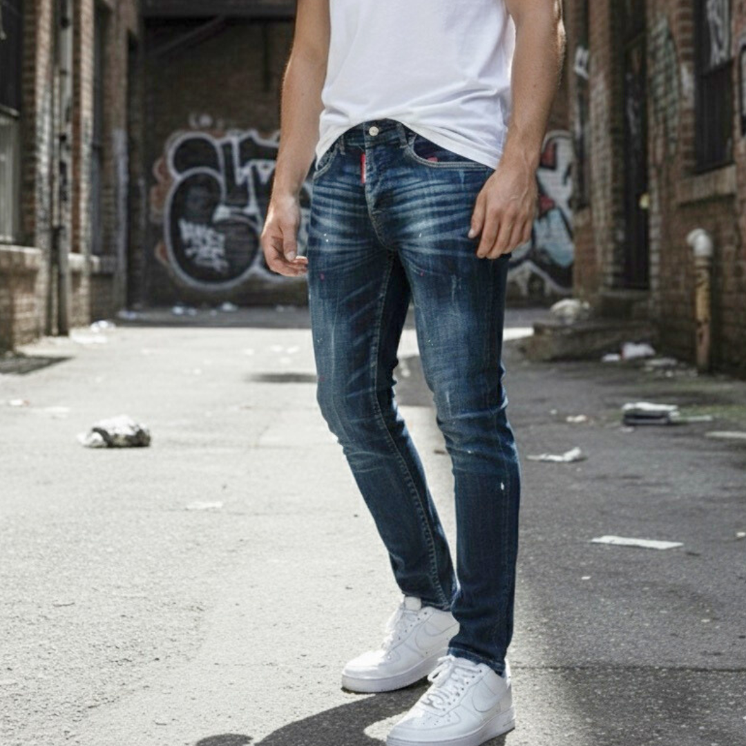 Icon2 blauw slimfit jeans 945 - Streetfashion 86