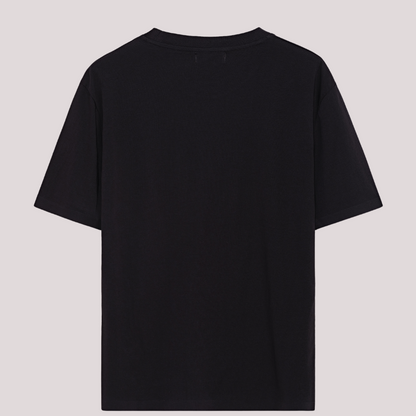 Basic T-shirt heren zwart - Streetfashion 86