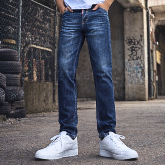 Icon2 blauw slimfit jeans 918 - Streetfashion 86