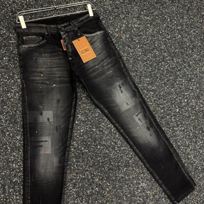 Icon2 zwart slimfit jeans 388/2 - Streetfashion 86