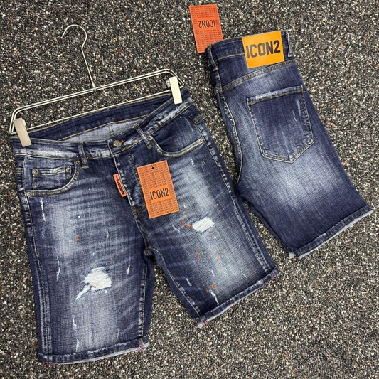 Icon2 blauw slimfit short jeans 489/2