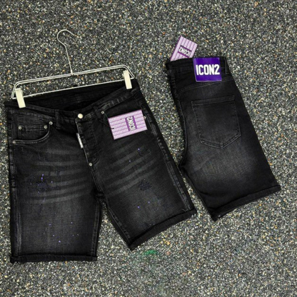 Icon2 blauw slimfit short jeans 696/4 - Streetfashion 86