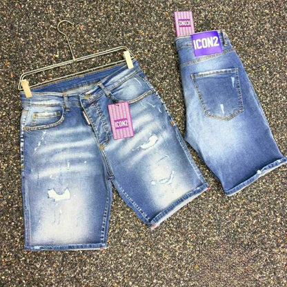 Icon2 blauw slimfit short jeans 522/2 - Streetfashion 86