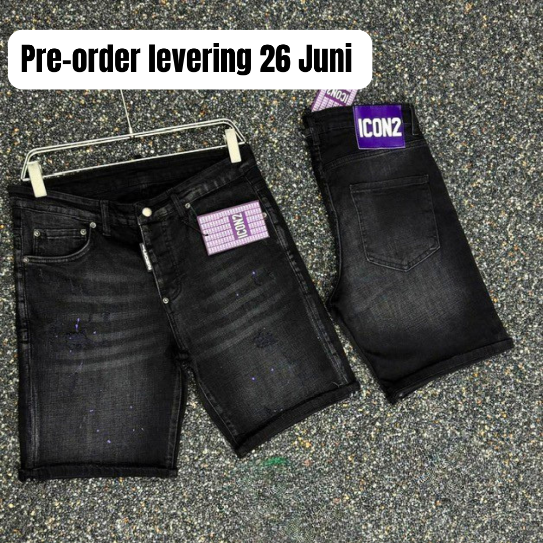 Icon2 blauw slimfit short jeans 696/4