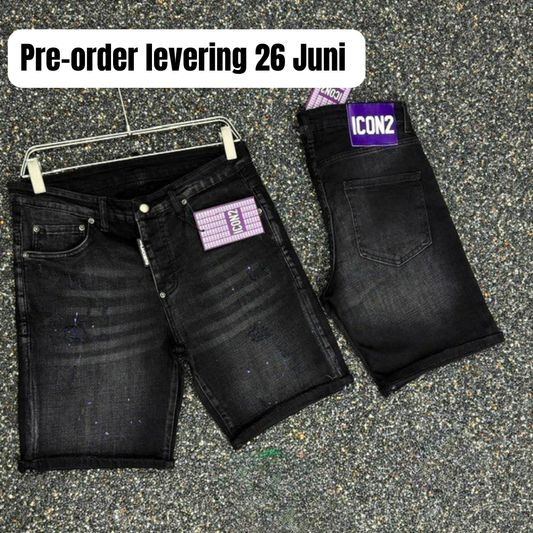 Icon2 blauw slimfit short jeans 696/4