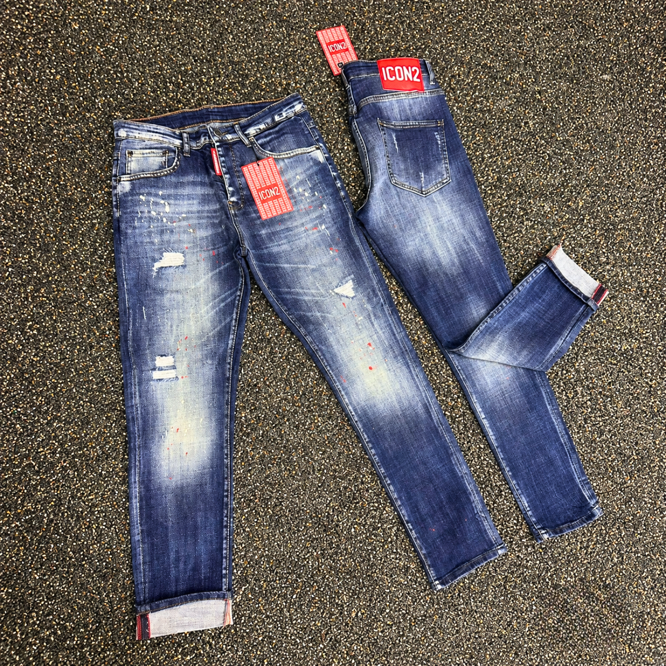 Icon2 blauw slimfit jeans 523/3