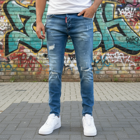 Icon2 blauwe slimfit jeans heren 930