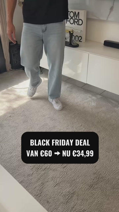 Straight leg jeans - Frilivin - blauw