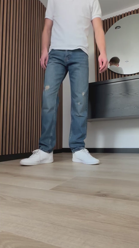 Straight leg jeans heren