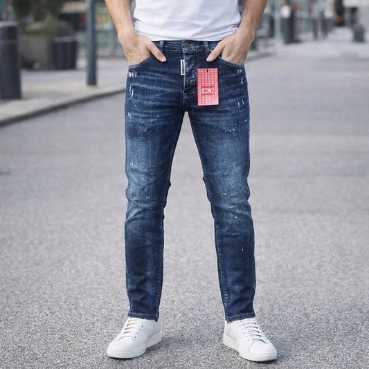 Icon2 blauw slimfit jeans 391/1 - Streetfashion 86