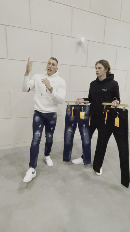 Skinny jeans heren Ballin zwart