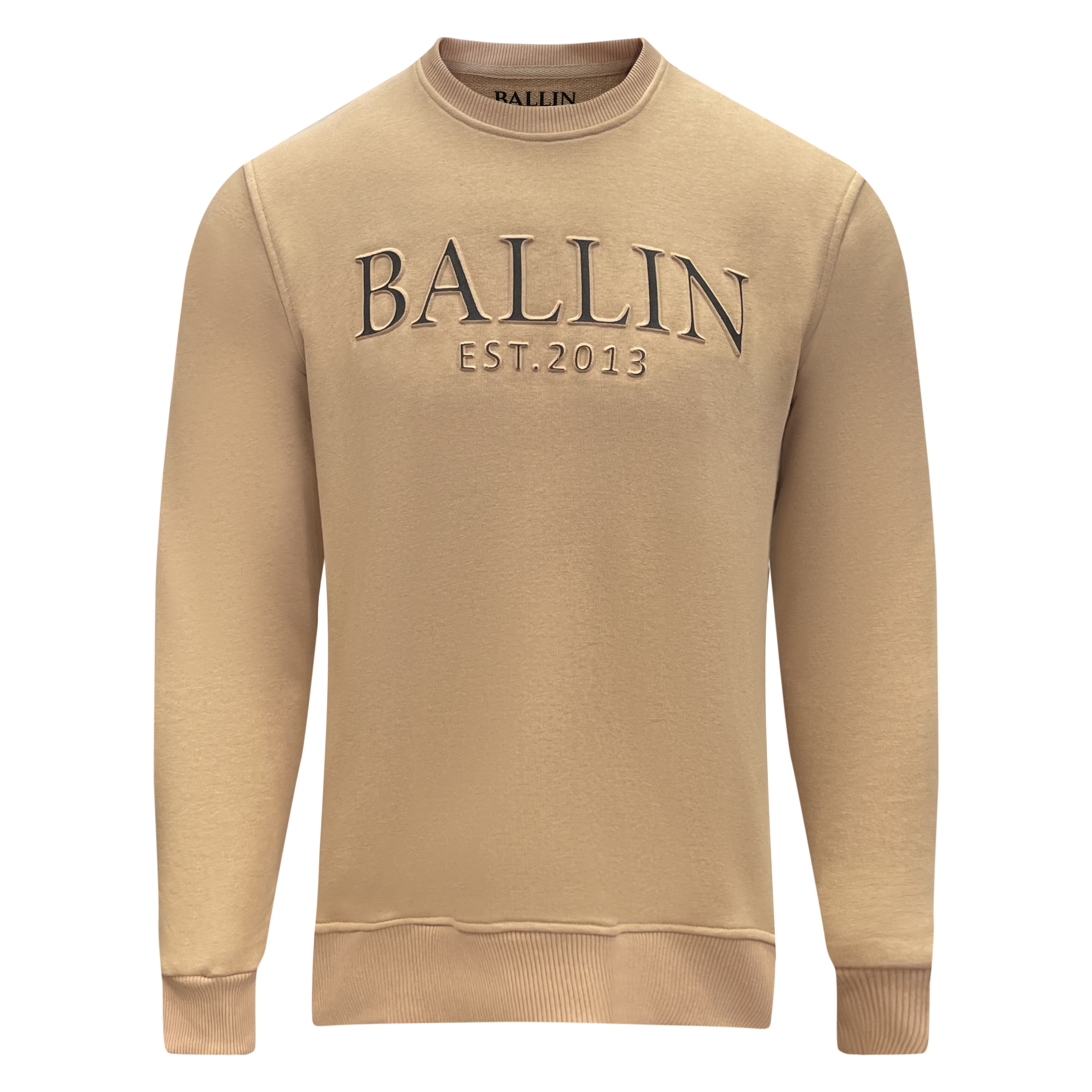 Sweater heren Ballin zand - Streetfashion 86
