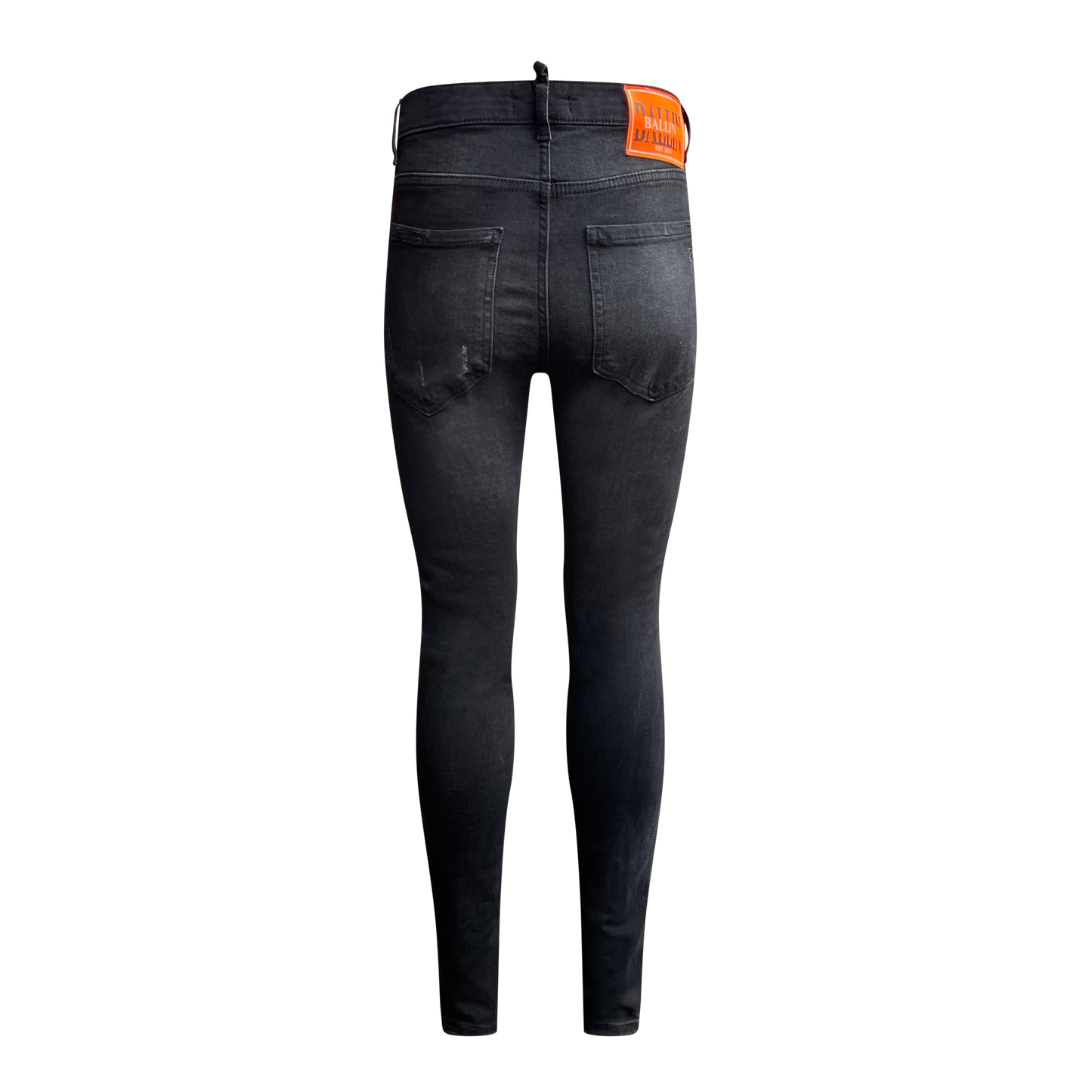 Skinny jeans heren Ballin zwart - Streetfashion 86