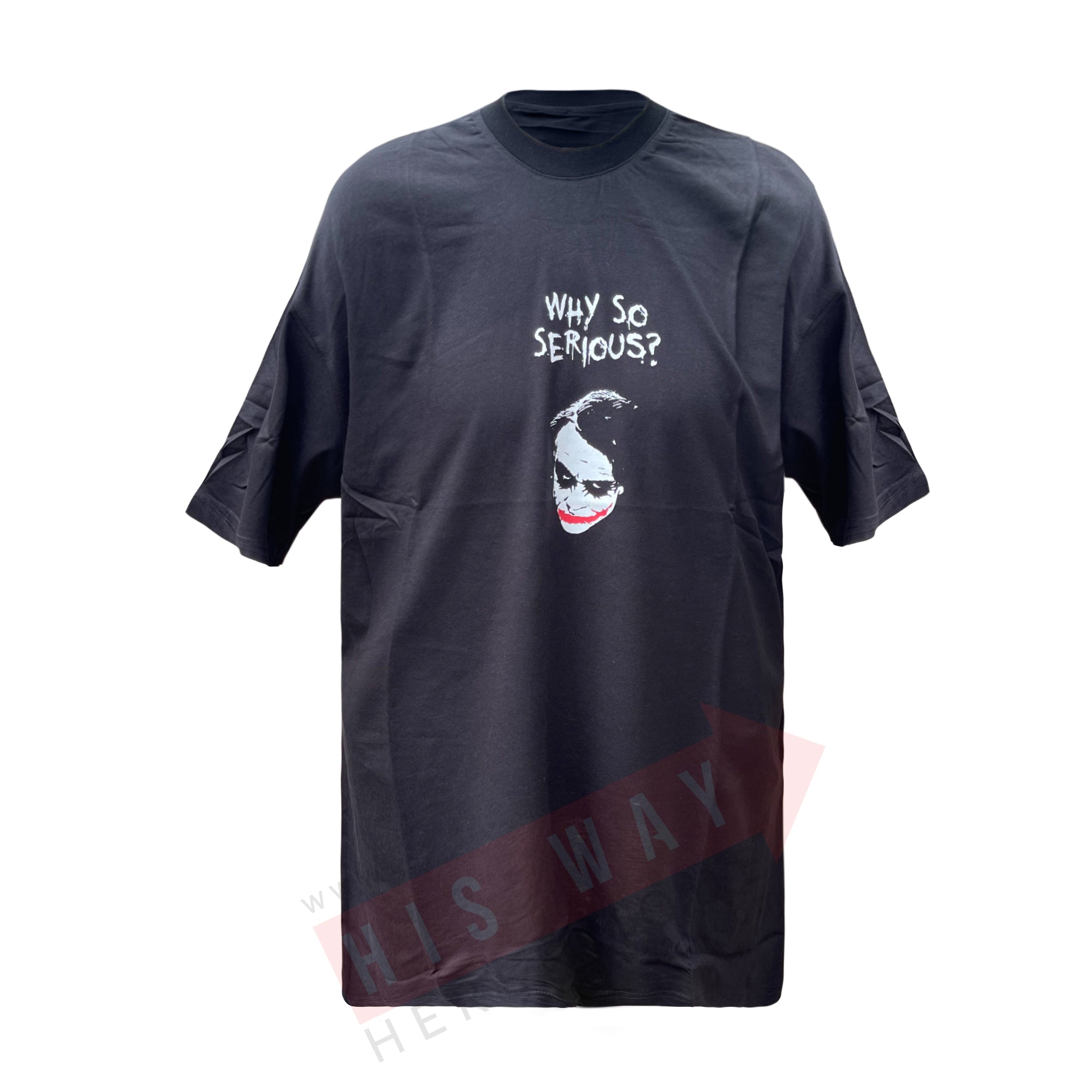 T-shirt heren -the joker overized zwart - Streetfashion 86